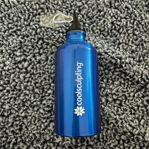 New Never Used Metal Water Bottle BPA Free - Coolsculpting Logo